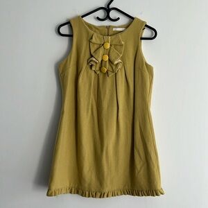 Wool Cashmere vintage style mini Dress size small